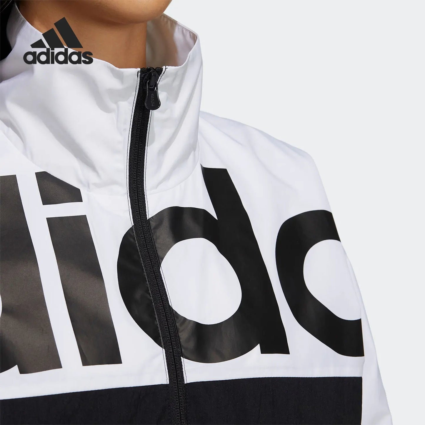 Adidas Genuine Seasonal New Women's Zipper Casual Sports Jacket GP5425