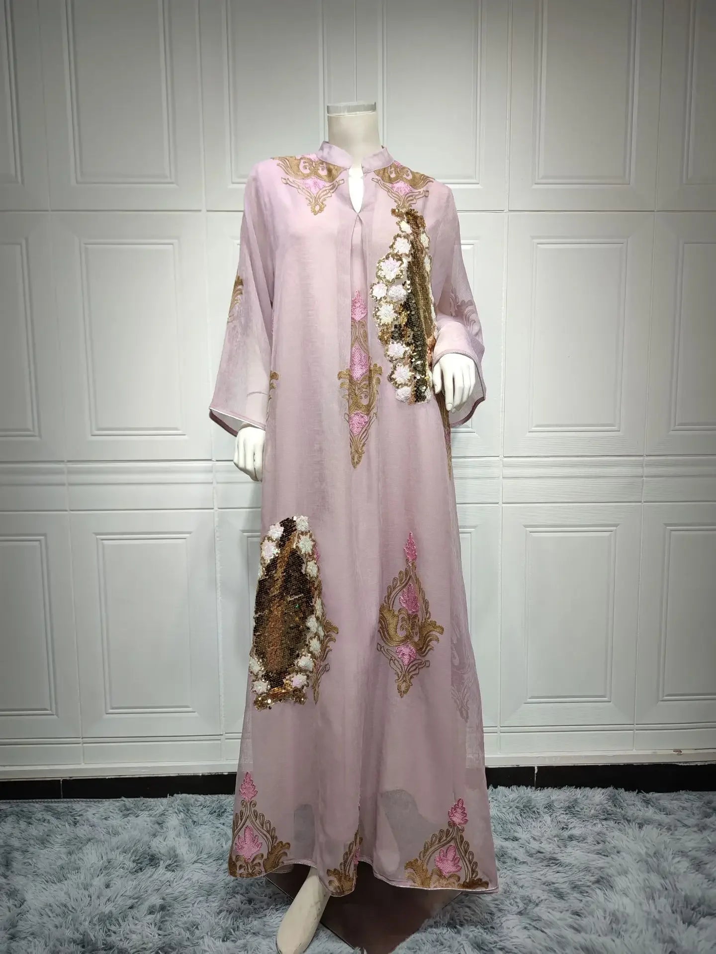 Abaya Dress for Women  Dubai Muslim Moroccan Caftan Party Clothes Eid