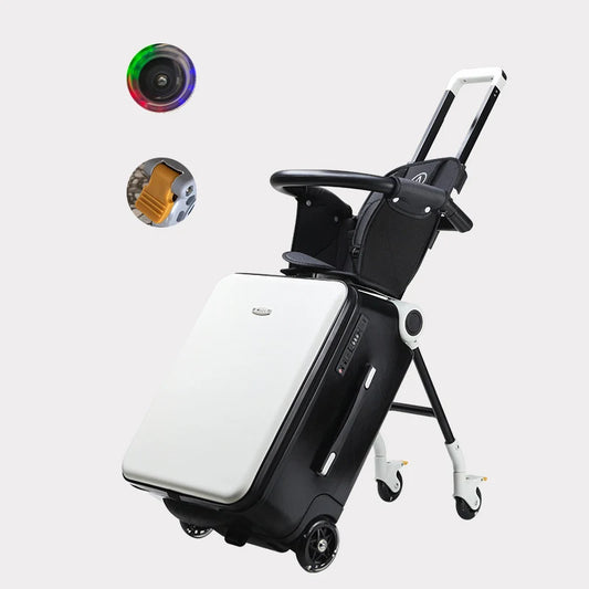 Kid Suitcase Luggage with Spinner Wheels