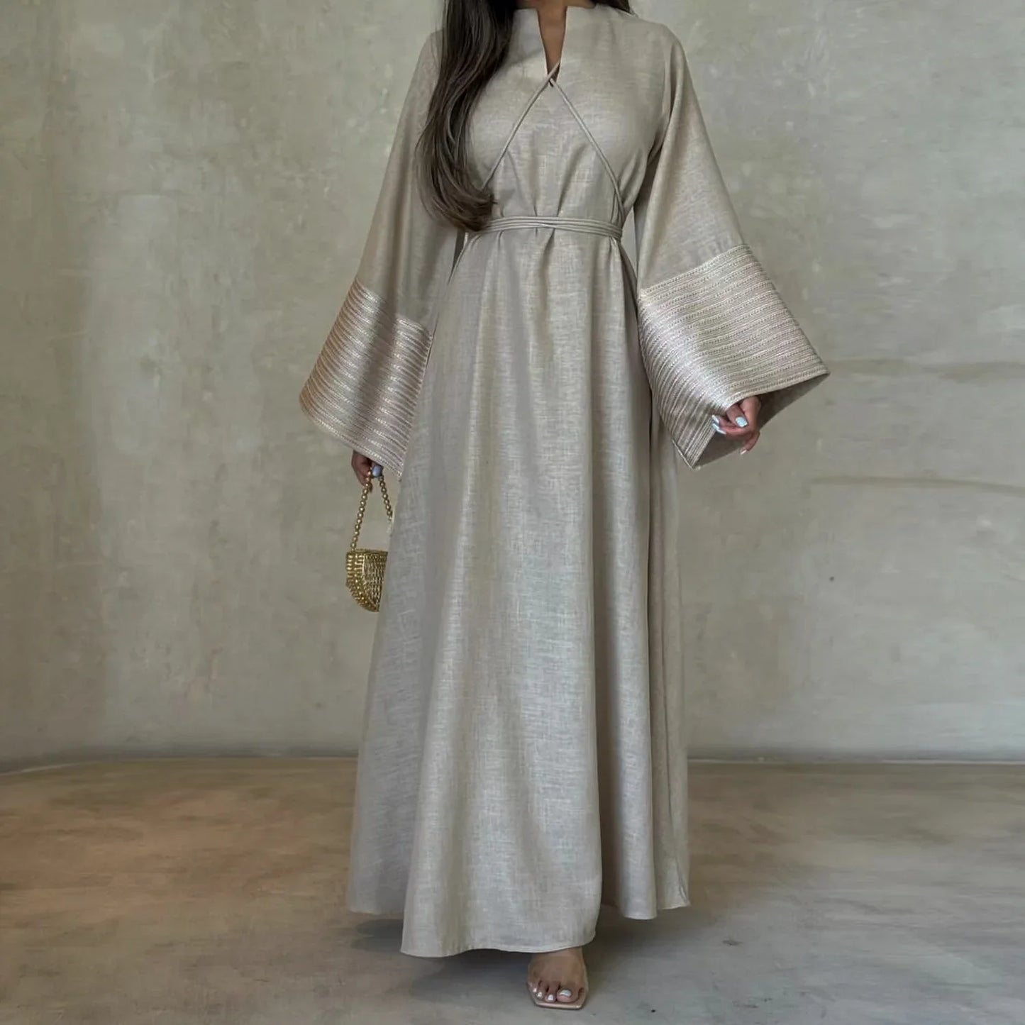 Women Muslim Maxi Dress  Dubai Arabic Abaya