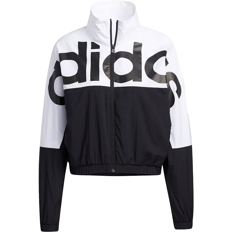 Adidas Genuine Seasonal New Women's Zipper Casual Sports Jacket GP5425