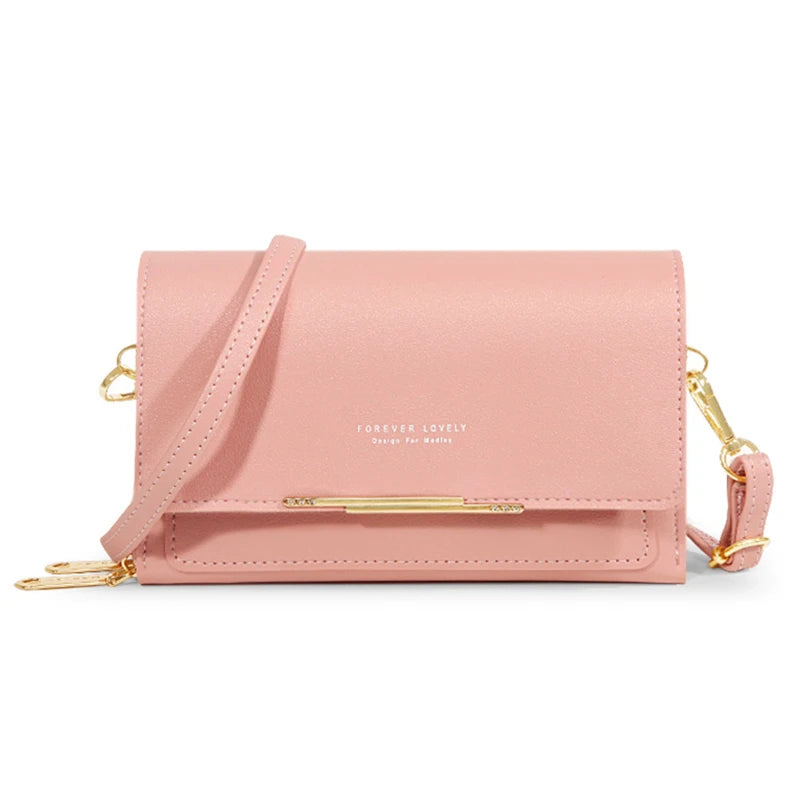 Women's Wallet  Handbag Multi Card Large Capacity Casual Shoulder Bag Mobile Phone Packet Fashion New Style