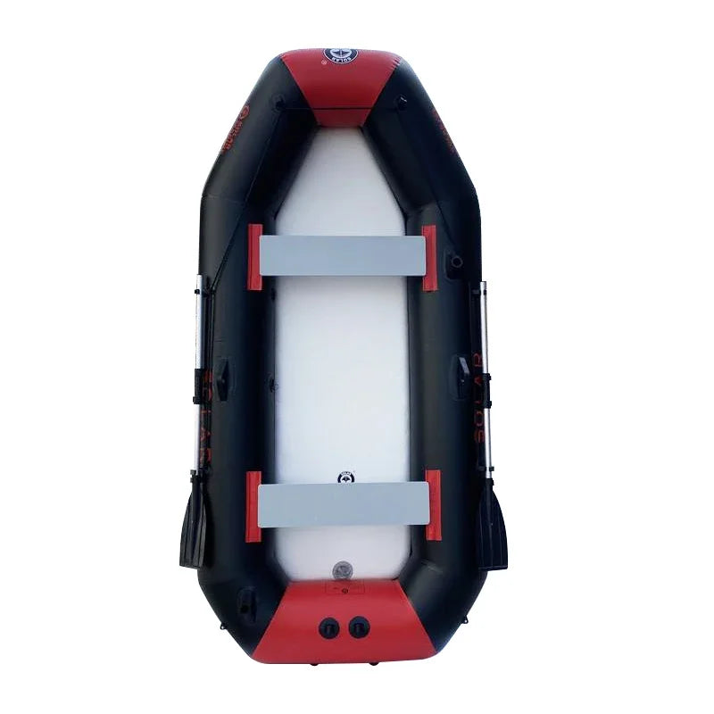 2.6M Thick Inflatable Boat 3 or 4 Person PVC Material Kayak Air Floor Fishing Boat For Outdoor Water Entertainment