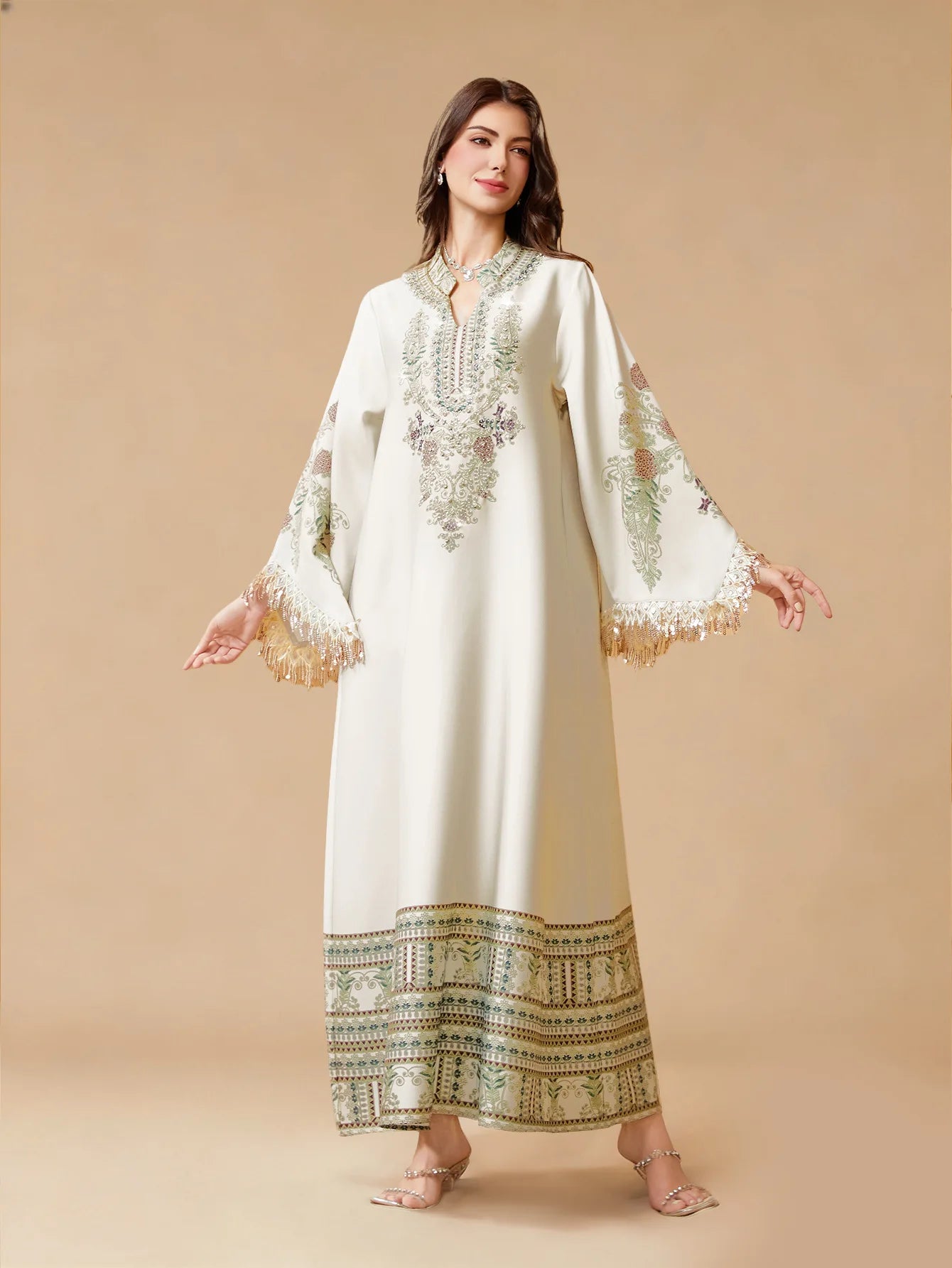 Abaya Women Muslim Kaftan Party Dresses PARIS COLLECTION