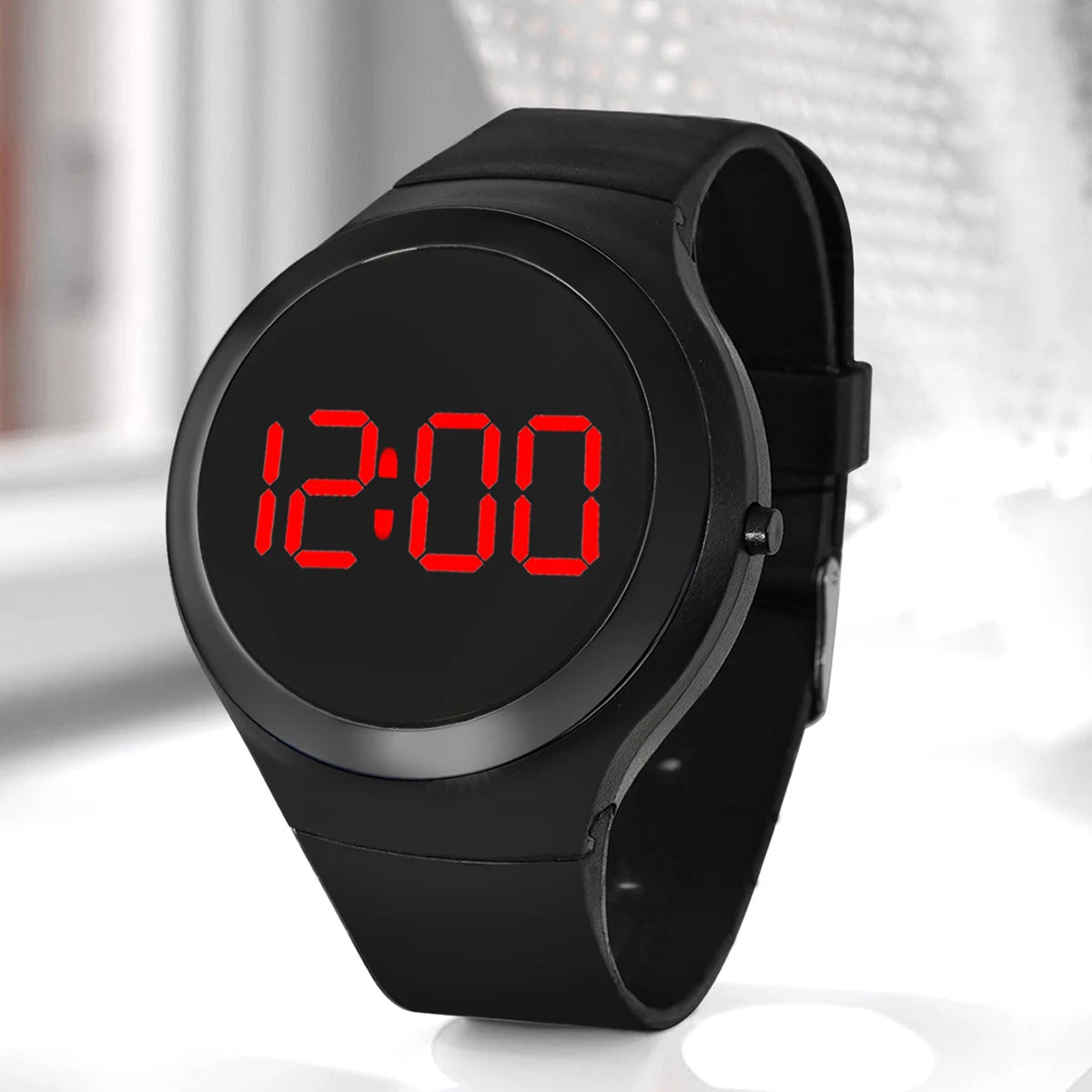 New Boys and Girls Sports Electronic Watch for Students Simple and Casual Round Watch Suitable for Daily Life