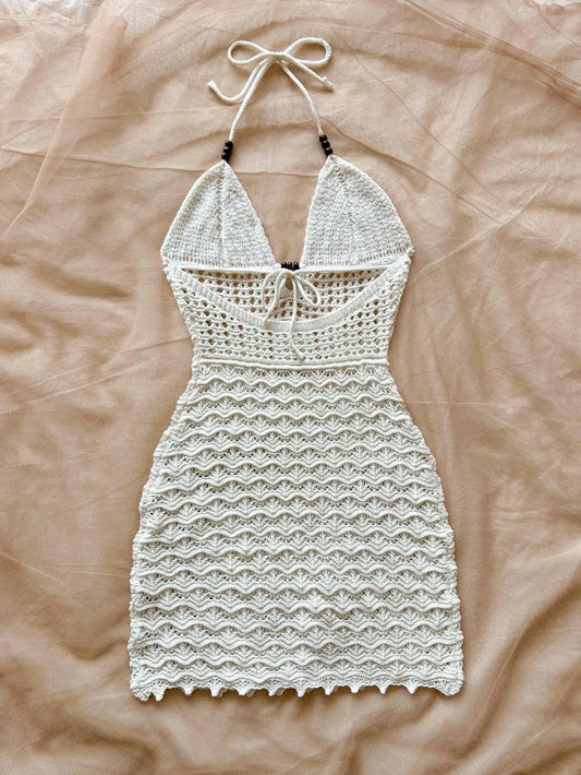 Women's V-Neck Strapless Dress paris fashion