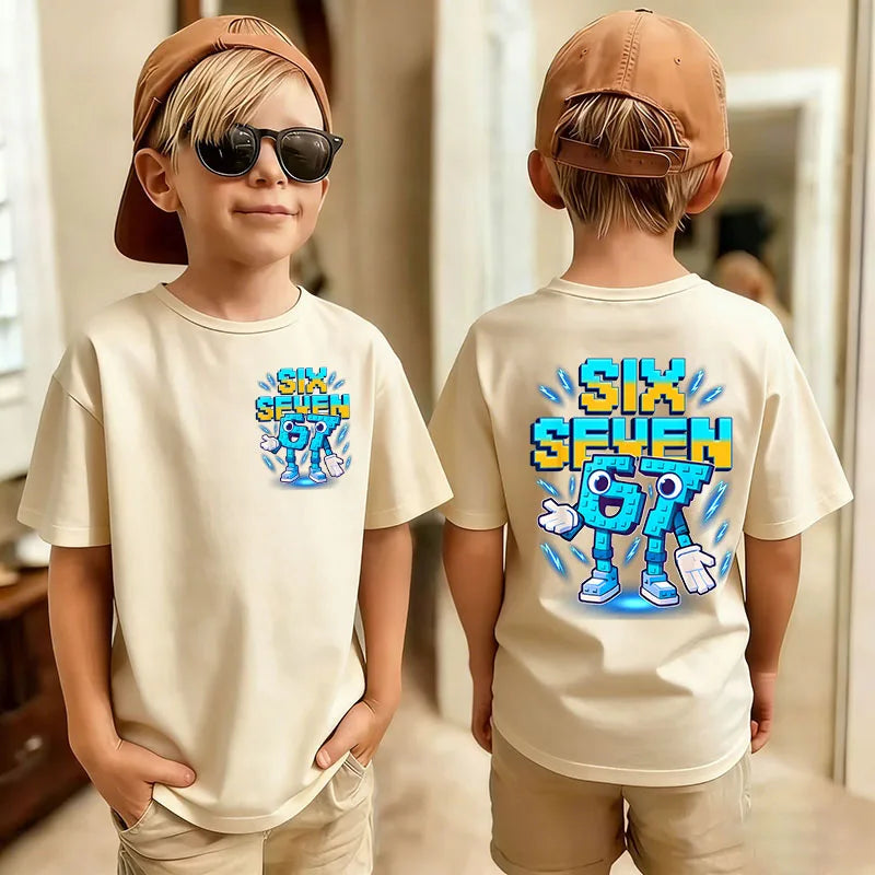 t T-Shirt Boy/Girl Summer Short Sleeved Kids Tshirt Top Fan Gifts