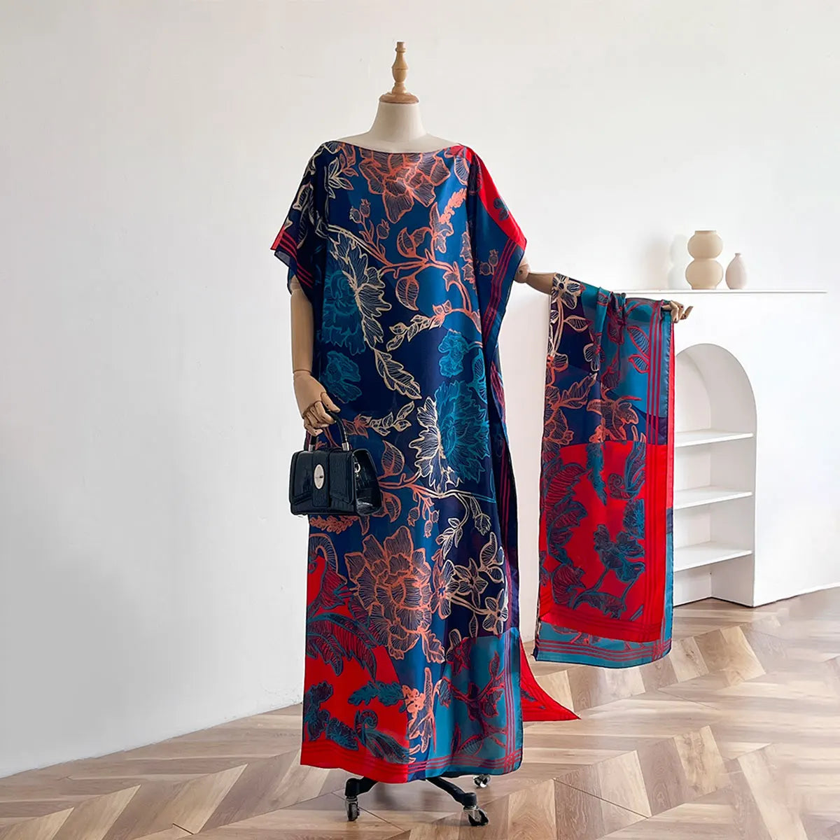 Summer Beach For Women Elegant Printed Muslim Lady Long Hijab