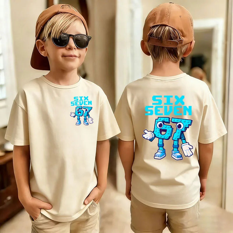 t T-Shirt Boy/Girl Summer Short Sleeved Kids Tshirt Top Fan Gifts