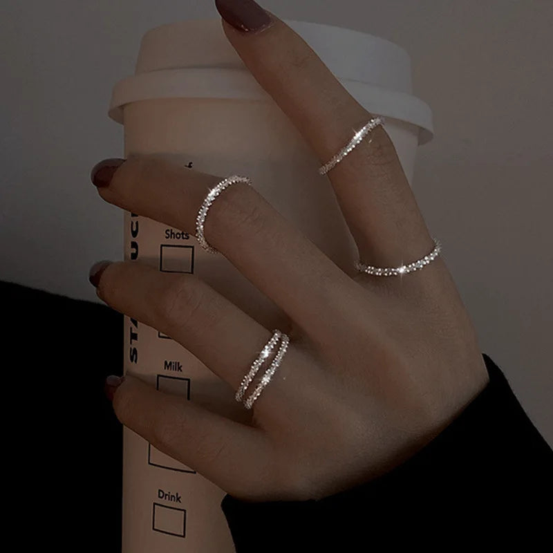 11 Pcs/Set Olive Branch Leaf Rings Set for Women Combination Creative Joint Ring Fashion Party Jewelry Gift