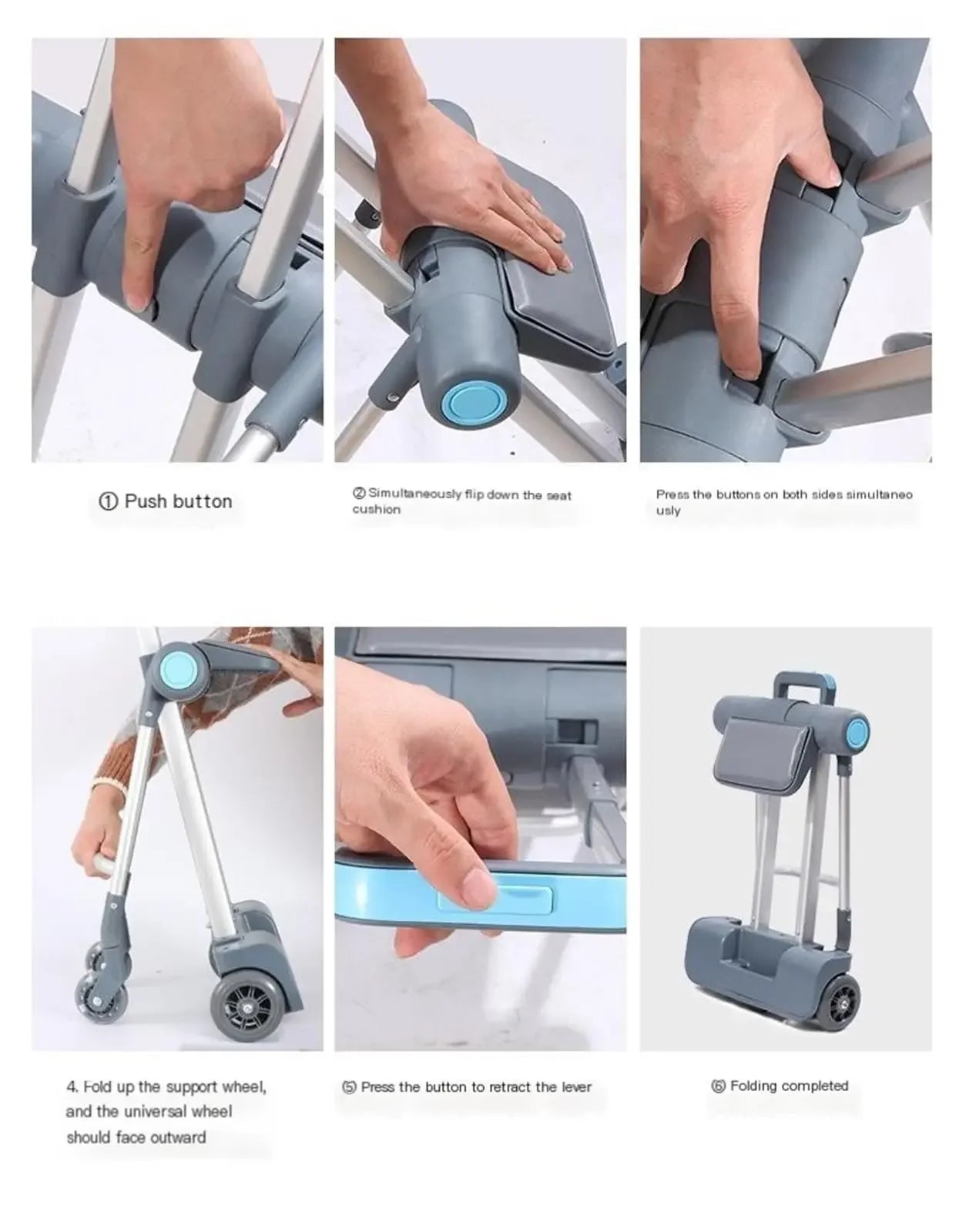 Kid Suitcase Luggage with Spinner Wheels