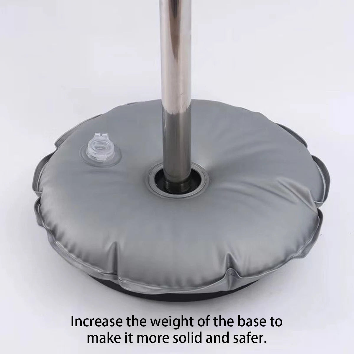 Umbrella Base Round Filling Water Weight Bag Flag Stand Umbrella Filled Holder Parasol Water Injection Bag For Outdoor Leisure