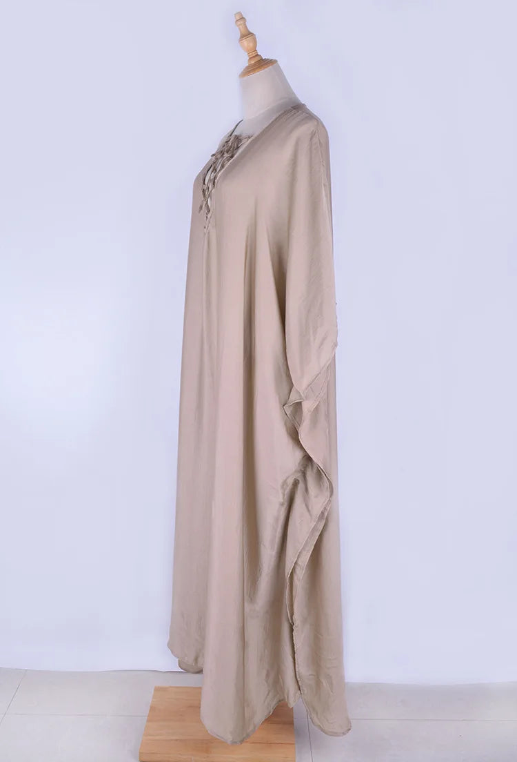 Women Turkish Kaftan Lightweight Long Cover Up Caftan Beach Wear Maxi Dress