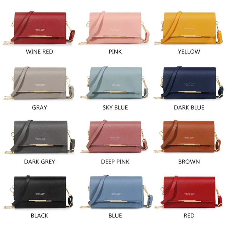 Women's Wallet  Handbag Multi Card Large Capacity Casual Shoulder Bag Mobile Phone Packet Fashion New Style