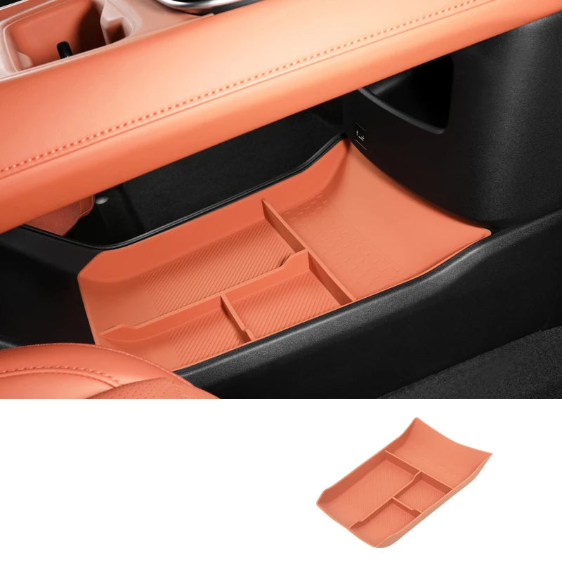 For Changan Deepal S05 2024-2026 Car Styling Central Control Lower Storage Box Partition Storage Box Storage Box Accessories