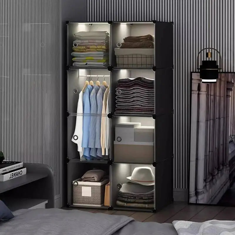 Storage Organizer Closet Simple Cube Door Makeup