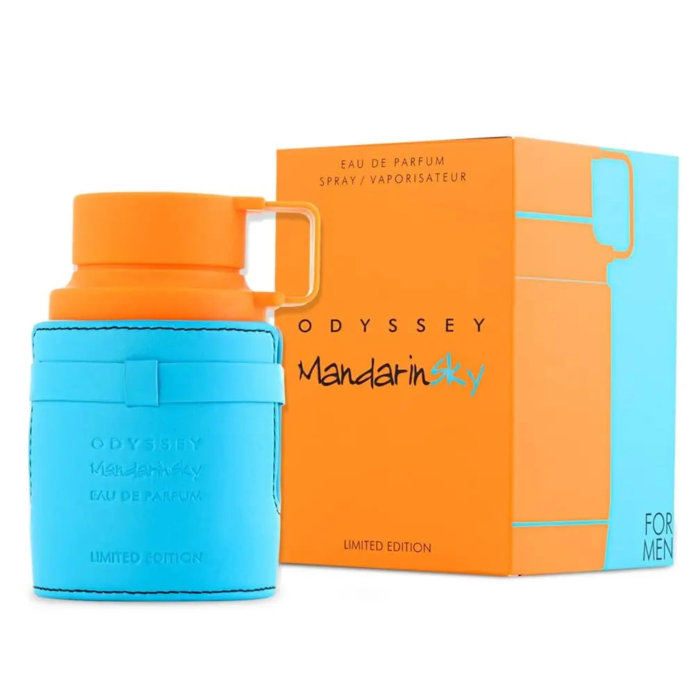 Odyssey Mandarinsky Limited Edition by Armaf for Men 3.4 oz EDP Spray Mandarin Orange