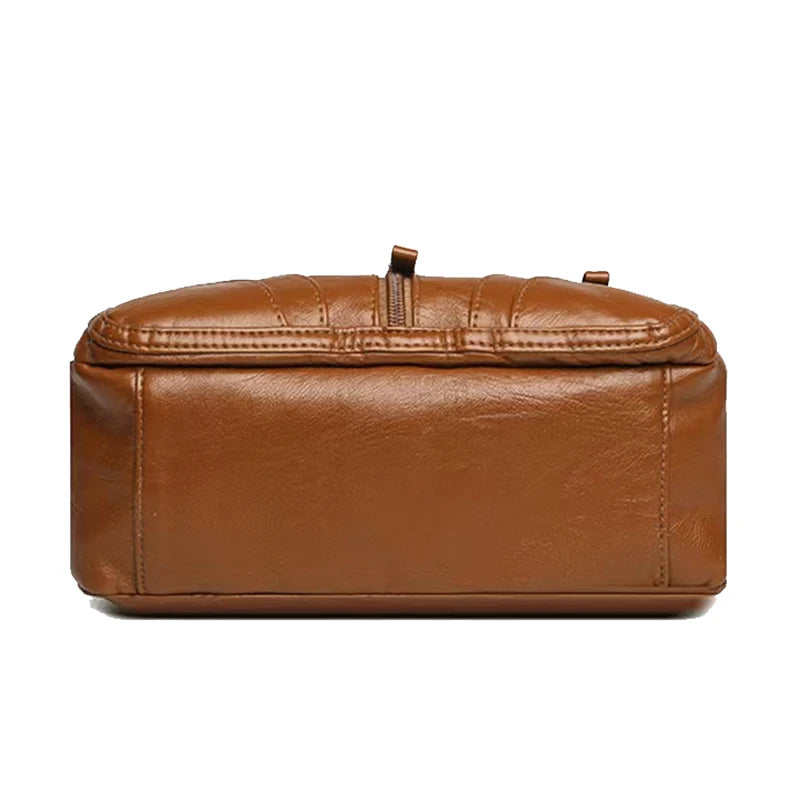 Fashion Women's Multi-color Leather Crossbody Bag for Daily Outings Commute Versatile Multi-pocket Stylish High-end Bag