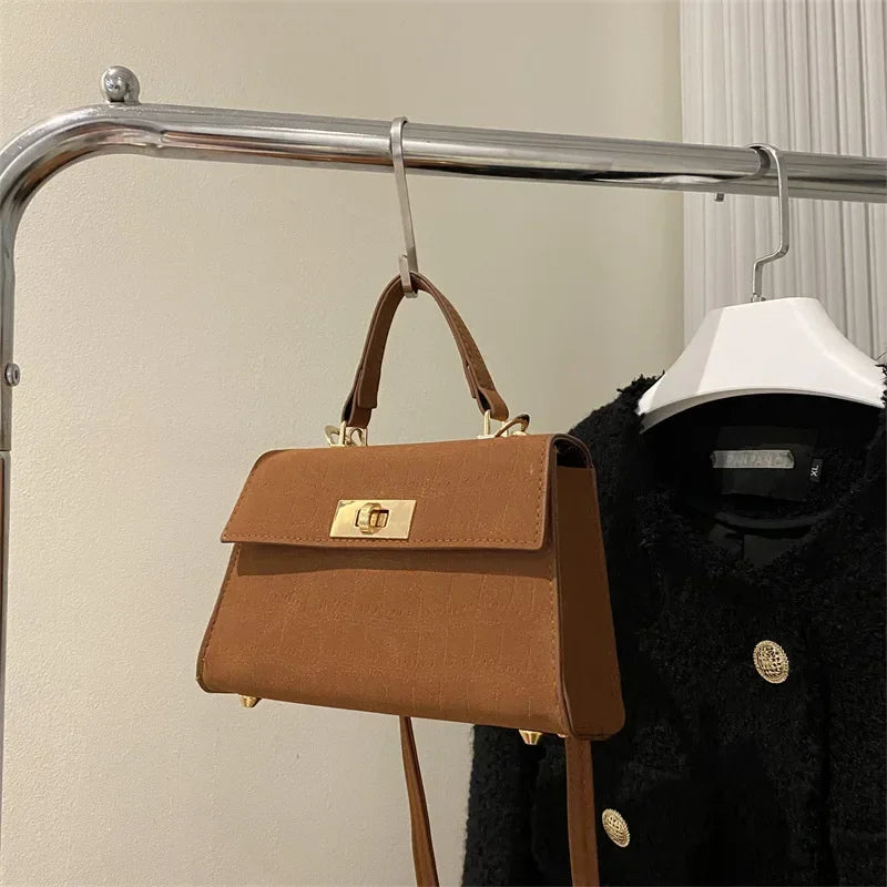 Fashion Shoulder Bag Plaid PU Leather Ladies Handbags Designer Crossbody Bags for Women Sac A Main Femme