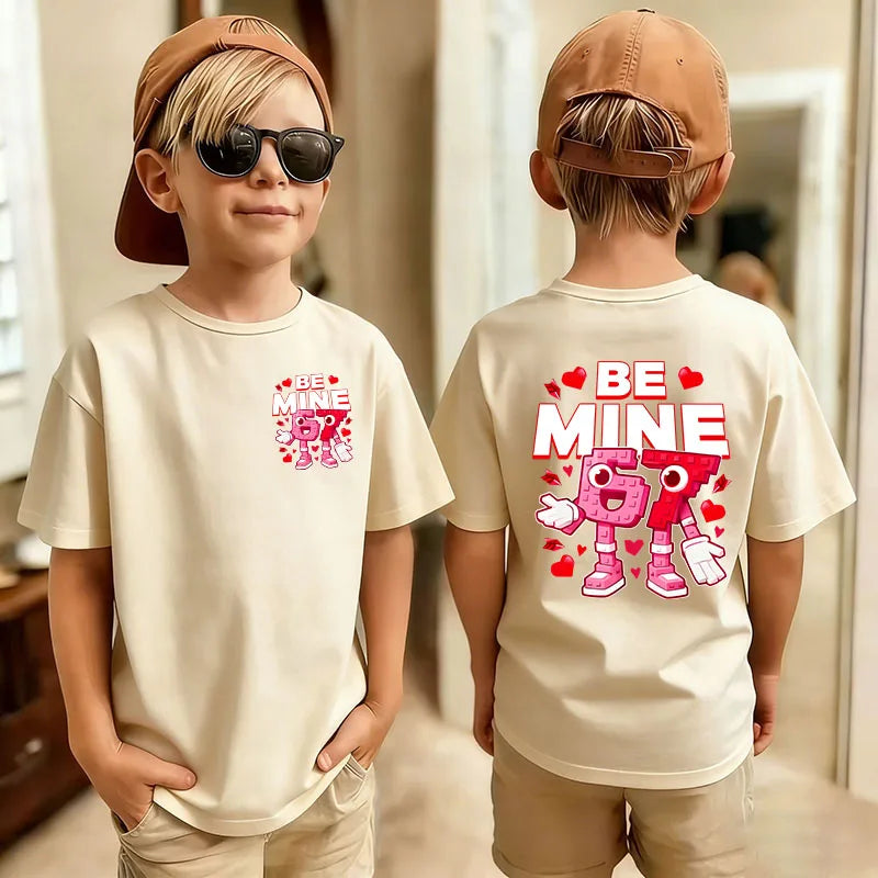 t T-Shirt Boy/Girl Summer Short Sleeved Kids Tshirt Top Fan Gifts