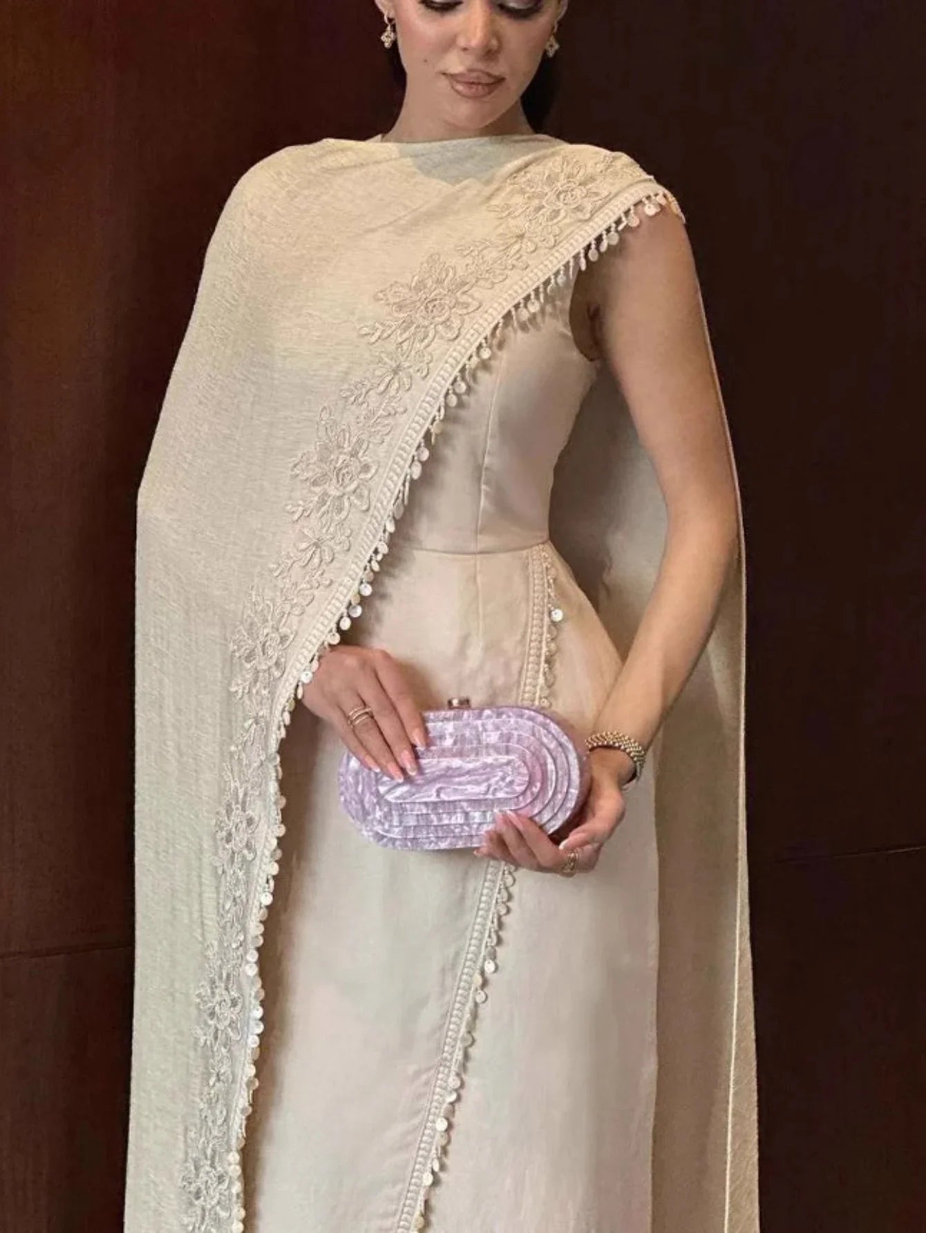 Women  Party Dresses Arab Long Robe Dubai Kaftan 2026