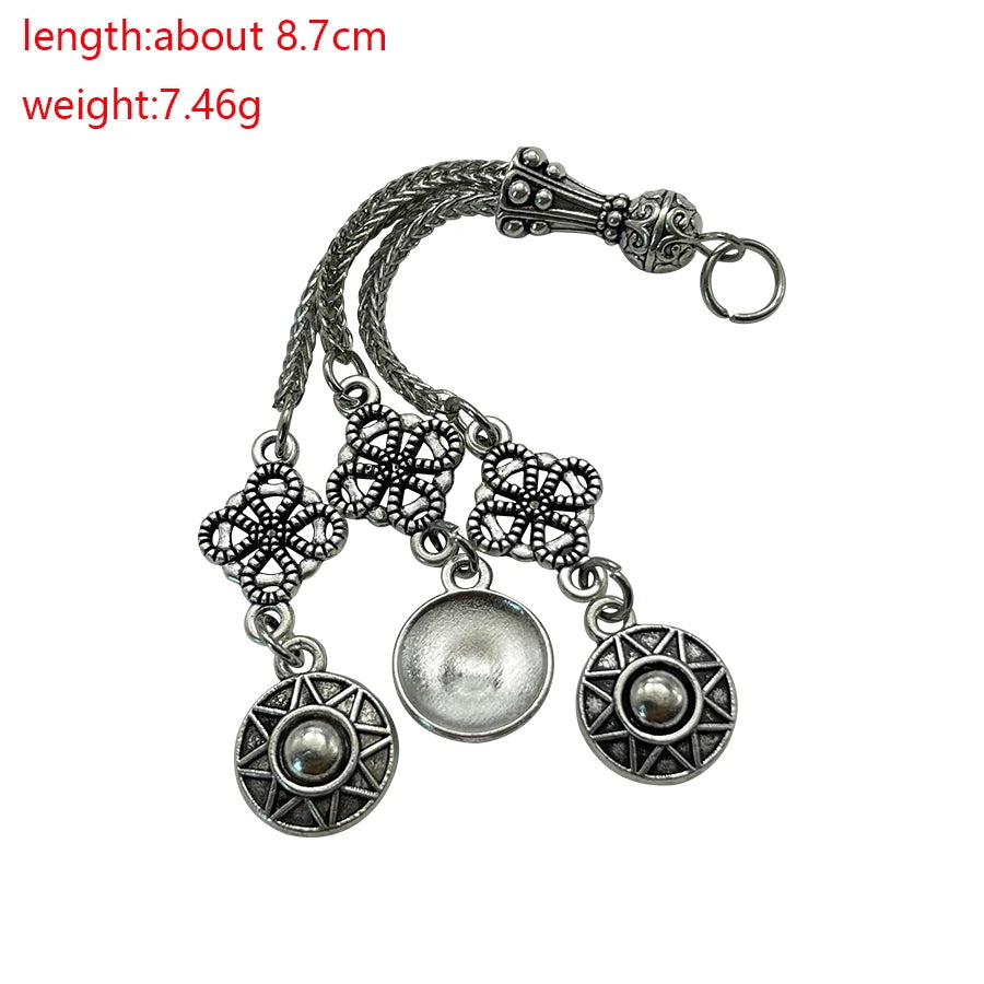3pcs 14 Style Muslim Islamic Middle East Rosary Tassel Jewelry 33 Necklace Earring Pendant DIY Prayer Bead Accessories Discover