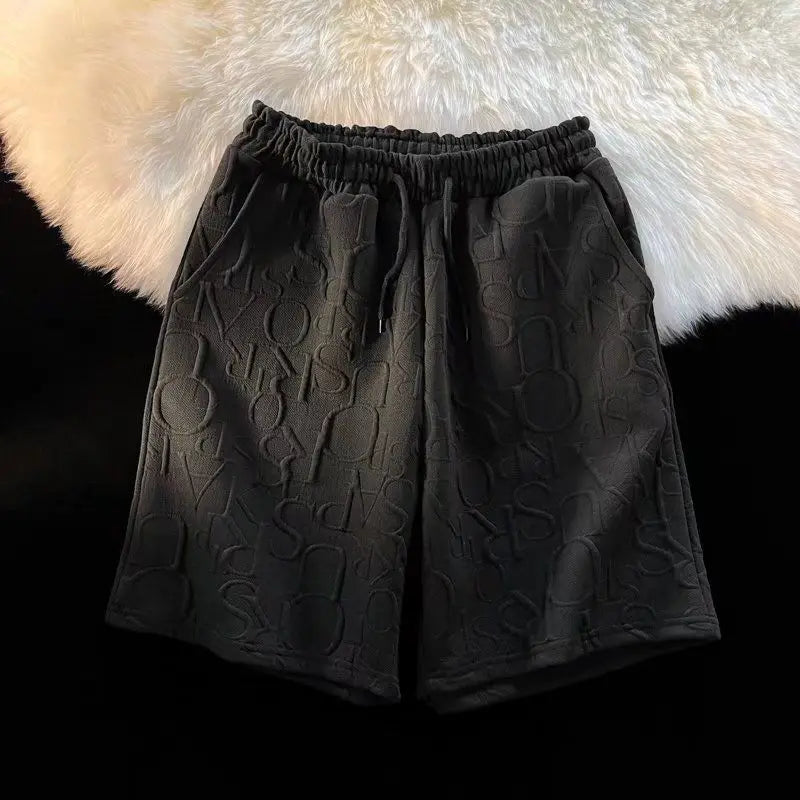 Waffle Casual Shorts Men