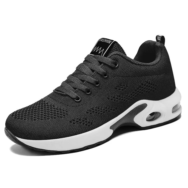 Women's casual sports shoes with breathable and comfortable mesh, thick soles, versatile and fashionable casual sports shoes