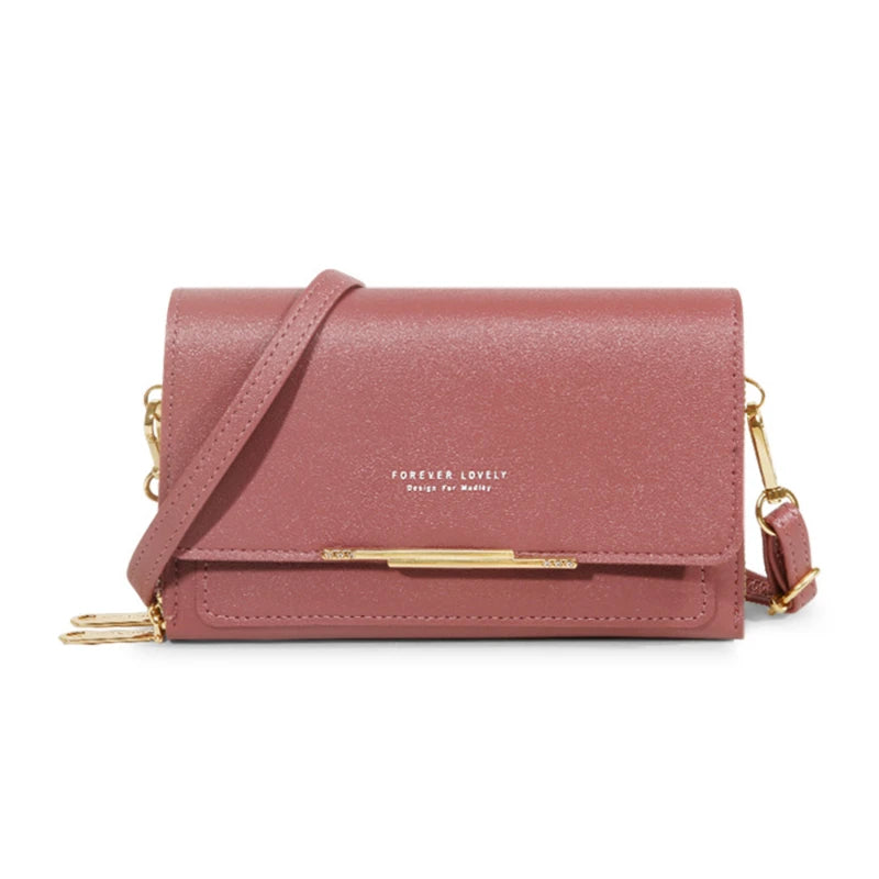 Women's Wallet  Handbag Multi Card Large Capacity Casual Shoulder Bag Mobile Phone Packet Fashion New Style